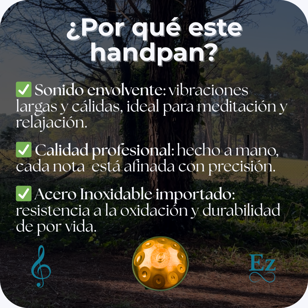 Handpan beneficios